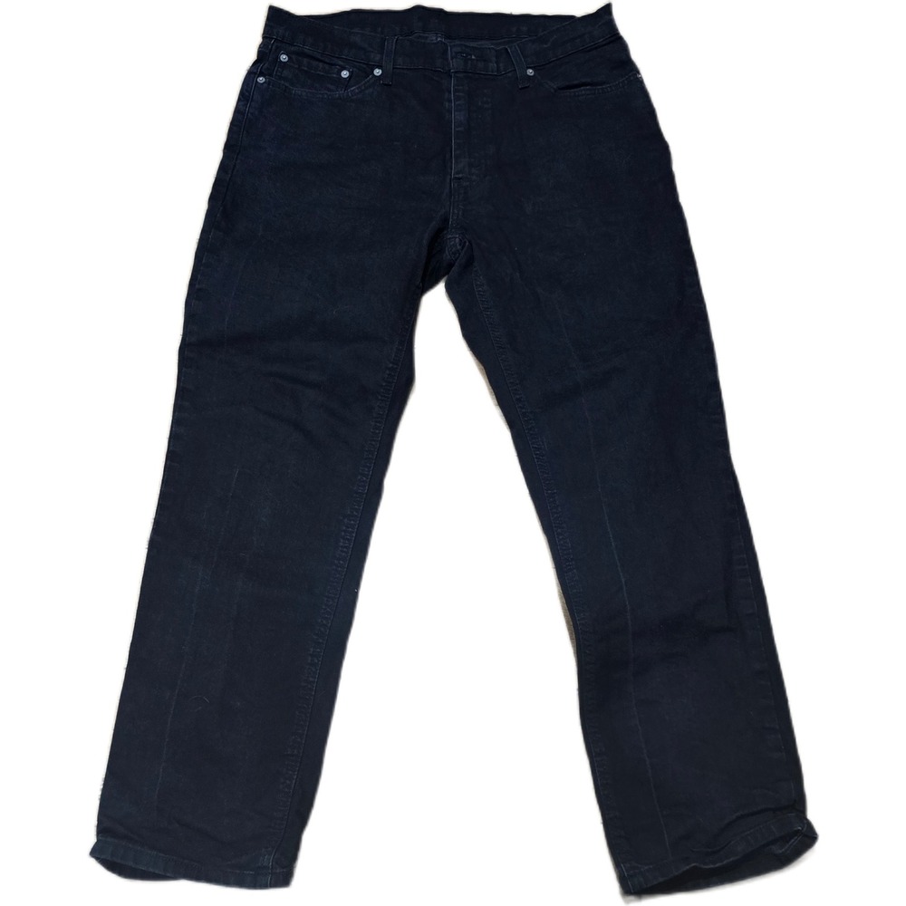 Levis 541 Mens Athletic Taper Jeans Black WaterLess Denim W36 L32